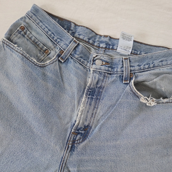 Vintage Y2k LEVI'S Men's Light Blue Jeans 33x32 33 Inch Waist 560 Fit Loose - Picture 12 of 15